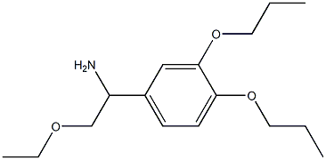  1-(3,4-dipropoxyphenyl)-2-ethoxyethanamine