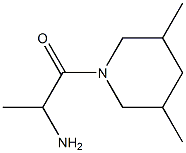 1-(3,5-dimethylpiperidin-1-yl)-1-oxopropan-2-amine Structure