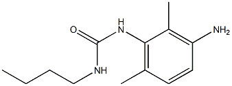 1-(3-amino-2,6-dimethylphenyl)-3-butylurea 结构式