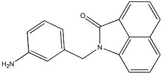 1-(3-aminobenzyl)benzo[cd]indol-2(1H)-one Structure