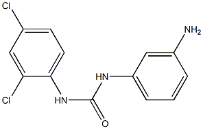 1-(3-aminophenyl)-3-(2,4-dichlorophenyl)urea Structure