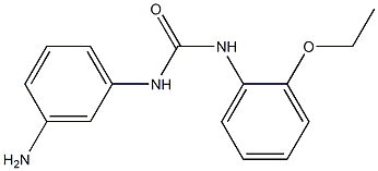 1-(3-aminophenyl)-3-(2-ethoxyphenyl)urea 结构式