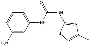 1-(3-aminophenyl)-3-(4-methyl-1,3-thiazol-2-yl)urea