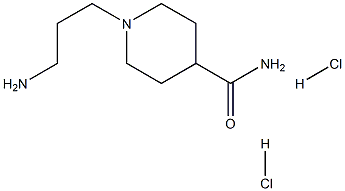  1-(3-aminopropyl)piperidine-4-carboxamide dihydrochloride