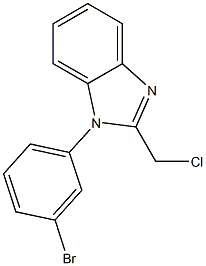 1-(3-bromophenyl)-2-(chloromethyl)-1H-1,3-benzodiazole