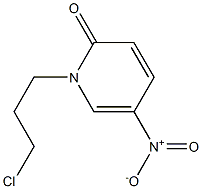 1-(3-chloropropyl)-5-nitro-1,2-dihydropyridin-2-one