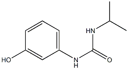 1-(3-hydroxyphenyl)-3-propan-2-ylurea 结构式