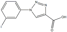 1-(3-iodophenyl)-1H-1,2,3-triazole-4-carboxylic acid|