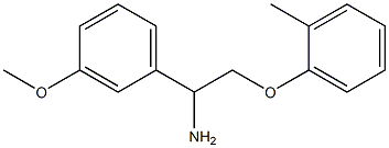 1-(3-methoxyphenyl)-2-(2-methylphenoxy)ethanamine|