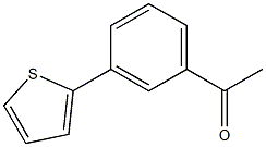 1-(3-thien-2-ylphenyl)ethanone Struktur