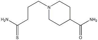 1-(4-amino-4-thioxobutyl)piperidine-4-carboxamide Struktur