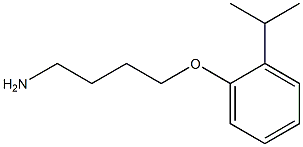 1-(4-aminobutoxy)-2-(propan-2-yl)benzene