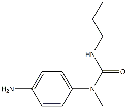 1-(4-aminophenyl)-1-methyl-3-propylurea Structure