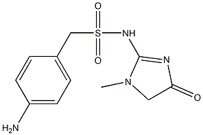 1-(4-aminophenyl)-N-(1-methyl-4-oxo-4,5-dihydro-1H-imidazol-2-yl)methanesulfonamide