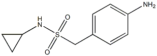 1-(4-aminophenyl)-N-cyclopropylmethanesulfonamide