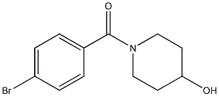 1-(4-bromobenzoyl)piperidin-4-ol Structure