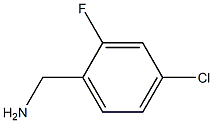 1-(4-chloro-2-fluorophenyl)methanamine Structure