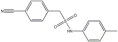  1-(4-cyanophenyl)-N-(4-methylphenyl)methanesulfonamide