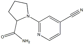  1-(4-cyanopyridin-2-yl)pyrrolidine-2-carboxamide