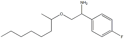 1-(4-fluorophenyl)-2-(octan-2-yloxy)ethan-1-amine