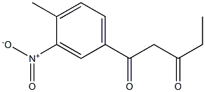 1-(4-methyl-3-nitrophenyl)pentane-1,3-dione