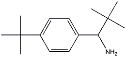 1-(4-tert-butylphenyl)-2,2-dimethylpropan-1-amine,,结构式