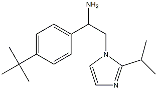1-(4-tert-butylphenyl)-2-[2-(propan-2-yl)-1H-imidazol-1-yl]ethan-1-amine