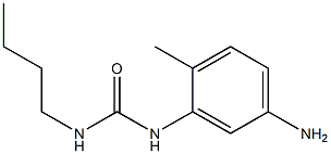 1-(5-amino-2-methylphenyl)-3-butylurea 化学構造式