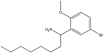 1-(5-bromo-2-methoxyphenyl)octan-1-amine