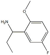 1-(5-fluoro-2-methoxyphenyl)propan-1-amine|