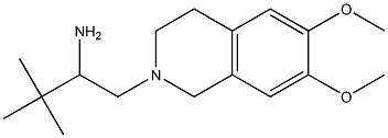 1-(6,7-dimethoxy-1,2,3,4-tetrahydroisoquinolin-2-yl)-3,3-dimethylbutan-2-amine