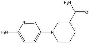 1-(6-aminopyridin-3-yl)piperidine-3-carboxamide