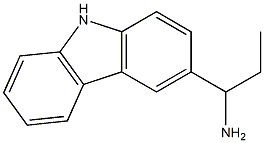 1-(9H-carbazol-3-yl)propan-1-amine Structure