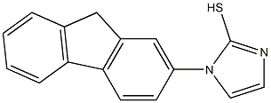 1-(9H-fluoren-2-yl)-1H-imidazole-2-thiol Structure