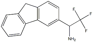 1-(9H-fluoren-3-yl)-2,2,2-trifluoroethan-1-amine Structure