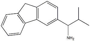 1-(9H-fluoren-3-yl)-2-methylpropan-1-amine Structure