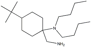 1-(aminomethyl)-N,N-dibutyl-4-tert-butylcyclohexan-1-amine,,结构式