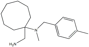 1-(aminomethyl)-N-methyl-N-[(4-methylphenyl)methyl]cyclooctan-1-amine