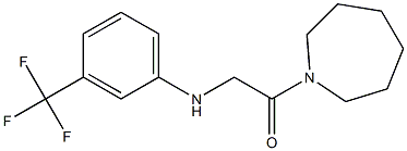 1-(azepan-1-yl)-2-{[3-(trifluoromethyl)phenyl]amino}ethan-1-one