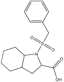  1-(benzylsulfonyl)octahydro-1H-indole-2-carboxylic acid