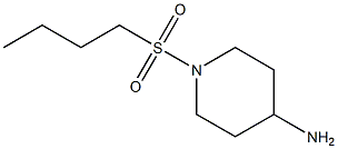 1-(butylsulfonyl)piperidin-4-amine 结构式