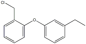 1-(chloromethyl)-2-(3-ethylphenoxy)benzene