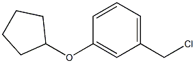 1-(chloromethyl)-3-(cyclopentyloxy)benzene Structure