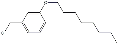 1-(chloromethyl)-3-(octyloxy)benzene Structure