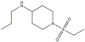 1-(ethanesulfonyl)-N-propylpiperidin-4-amine|