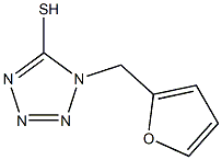 1-(furan-2-ylmethyl)-1H-1,2,3,4-tetrazole-5-thiol Structure