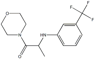 1-(morpholin-4-yl)-2-{[3-(trifluoromethyl)phenyl]amino}propan-1-one