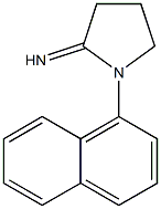 1-(naphthalen-1-yl)pyrrolidin-2-imine Structure