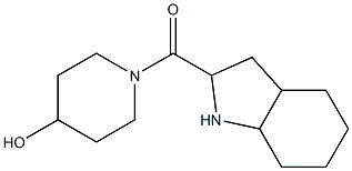 1-(octahydro-1H-indol-2-ylcarbonyl)piperidin-4-ol|