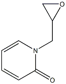 1-(oxiran-2-ylmethyl)pyridin-2(1H)-one Structure